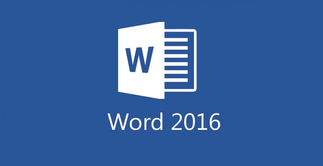 Word 2016
